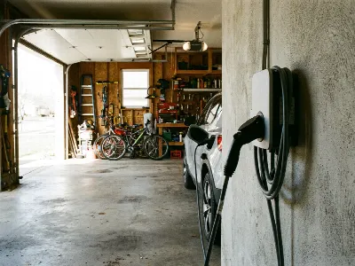 Garage attenant à la maison